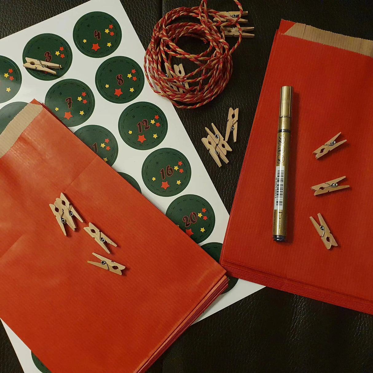 Adventskalender DIY - Düsseldorfer Kontor ❤️