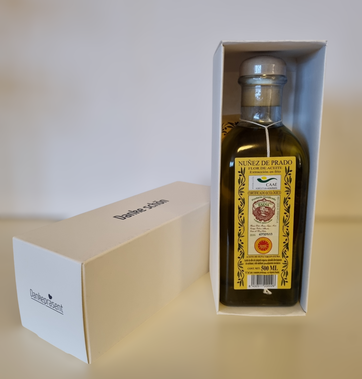 Extra natives Olivenöl "Flor de Aceite" aus erster Abtropfung