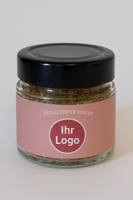Gewürz mit Ihrem eigenen Logo-Design stärken Ihre Marke oder private Feier!