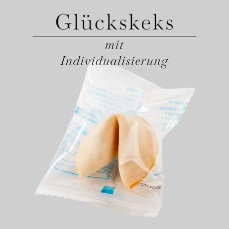Gluekskekse mit Branding als perfekte Werbebotschaft
