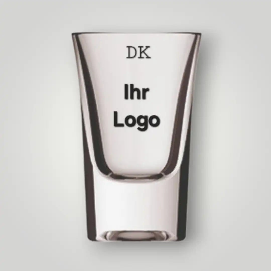 Shotglas mit Gravur für Firmenevents oder Hochzeiten - Düsseldorfer Kontor ❤️ 