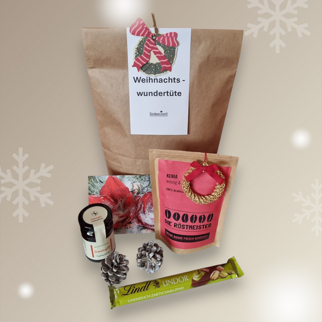 Weihnachts-Wundertüte und einem besonderen Espresso - Düsseldorfer Kontor ❤️ 