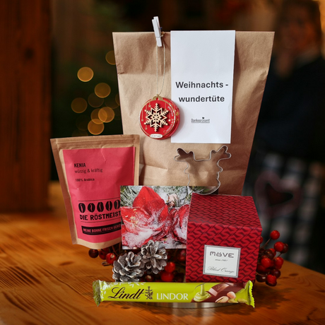 Weihnachts-Wundertüte mit Möve-Kerze - Düsseldorfer Kontor ❤️ 