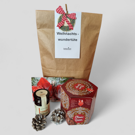 Weihnachts-Wundertüte Mit Elisen mit 40% Nussanteil und Fruchtaufstrich - Düsseldorfer Kontor ❤️ 