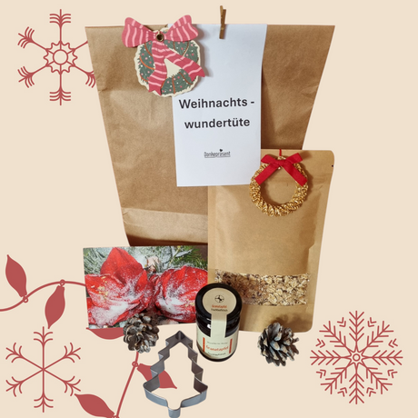 Weihnachts-Wundertüte mit Keksausstecher und Keksteigmischung - Düsseldorfer Kontor ❤️ 